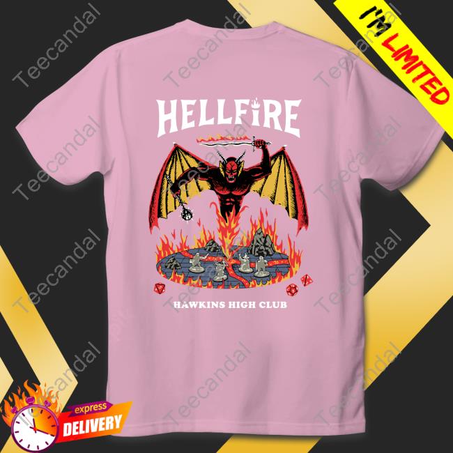 Hellfire Hawkins High Club Hoodie Hellfire Hawkins High Club Hoodie