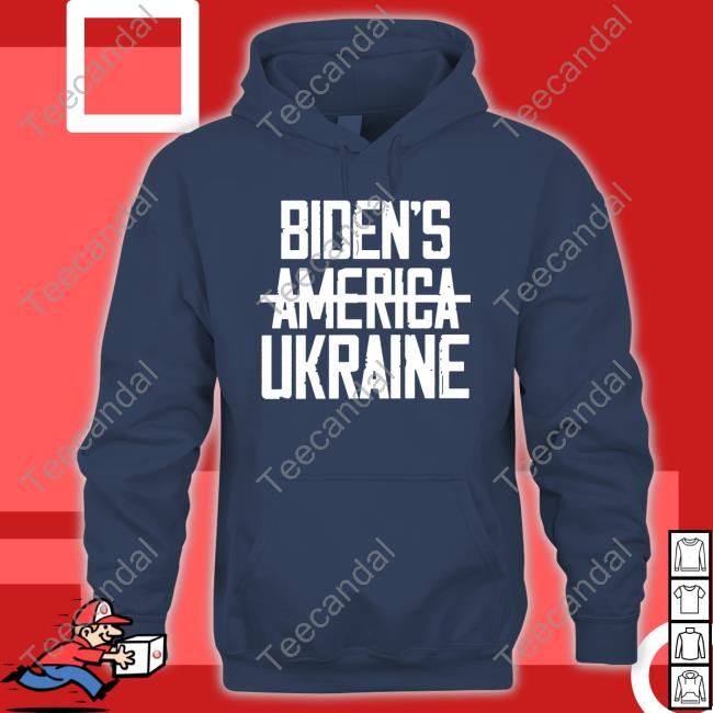 Irish Peach Backup Biden's America Ukraine Hoodie Sweatshirt