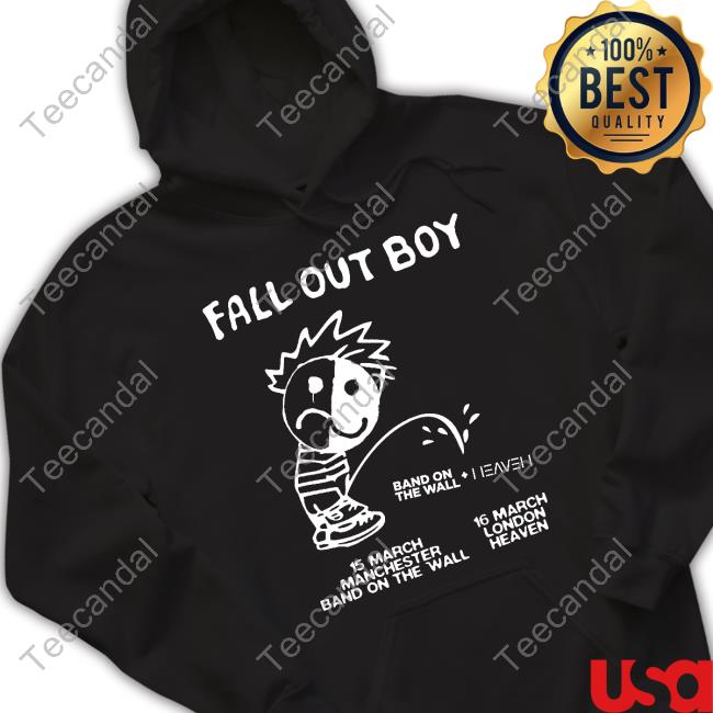 Fall Out Boy Band On The Wall Hoodie