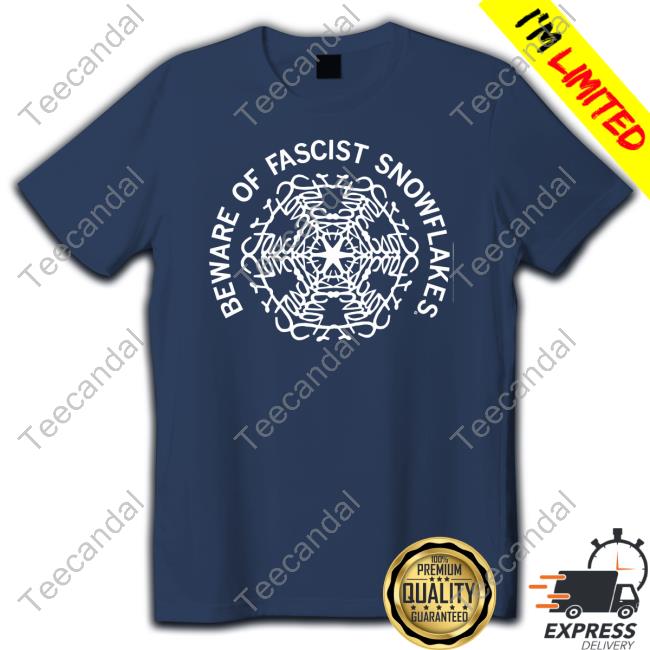 Fascist Snowflakes Curved Logo Hoodie Sweatshirt