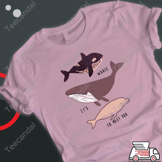 Jukmifgguggh Whale It's To Meet You Shirt