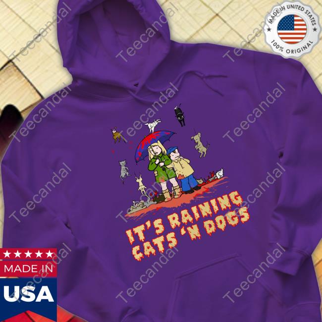 Goodshirts It's Raining Cats 'N Dogs Tee Shirts Good Shirts