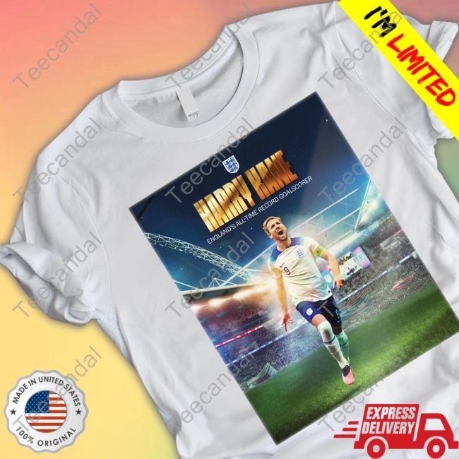 Harry Kane England's All Time Record Goalscorer T Shirt