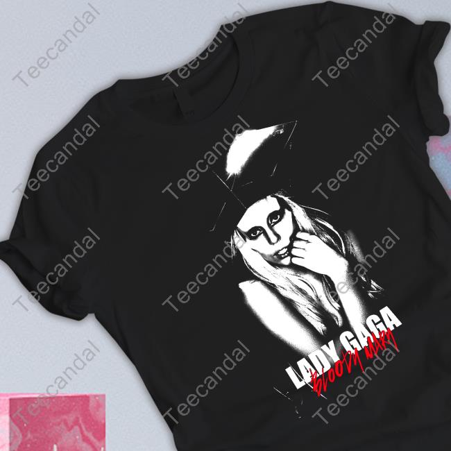Lady Gaga Bloody Mary Photo Tee Shirt