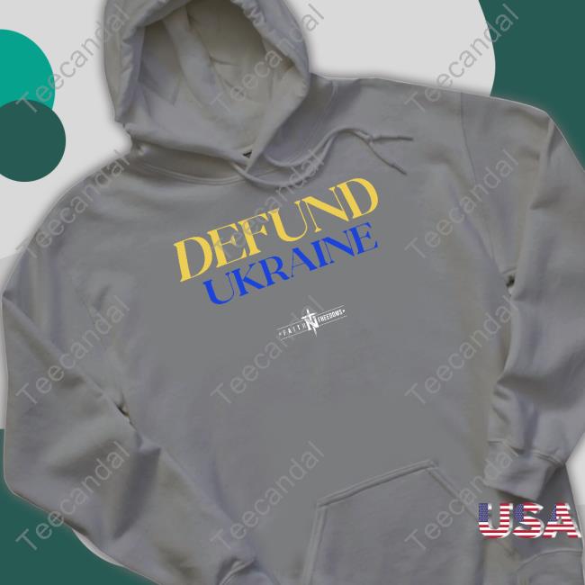 Faith Freedoms Store Defund Ukraine Hoodie