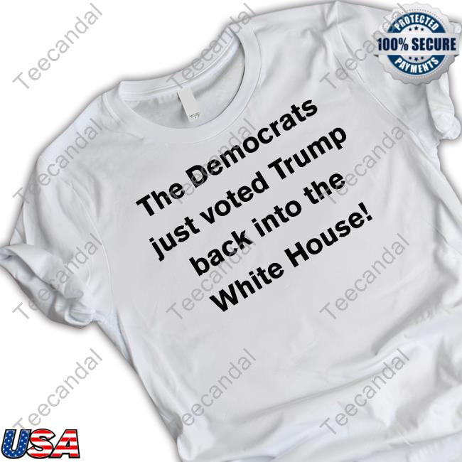 The Democrats Just Voted Trump Back Into The White House Long Sleeve Tee Shirt