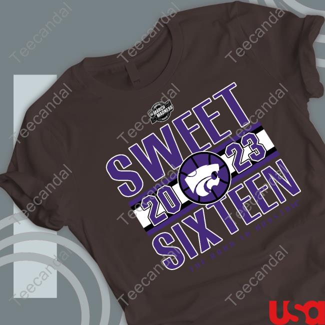 Kansas State Wildcats Sweet 2023 Sixteen The Road To Houston T-Shirt, Hoodie, Tank Top, Sweater And Long Sleeve T-Shirt