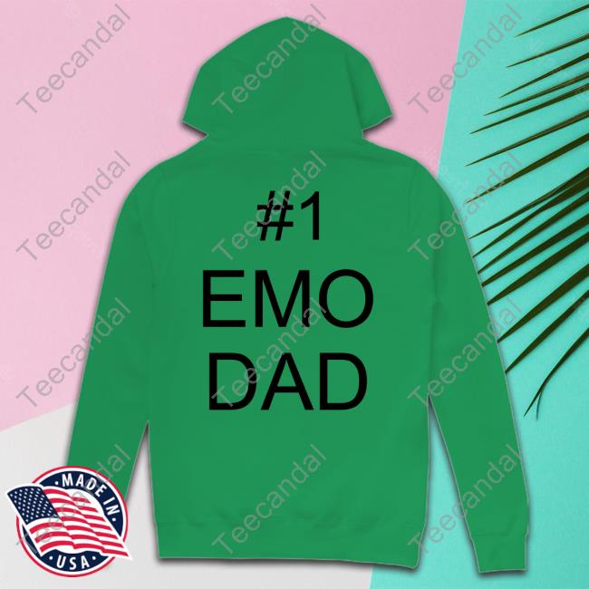 Shirts That Go Hard 1 Emo Dad Hooded Sweatshirt