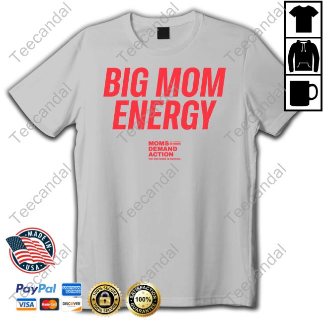 Shannon Watts Wearing Big Mom Energy T Shirt