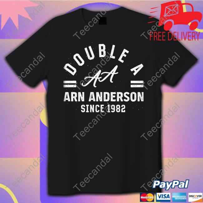 Double A Arn Anderson Since 1982 Long Sleeve Tee Shirt