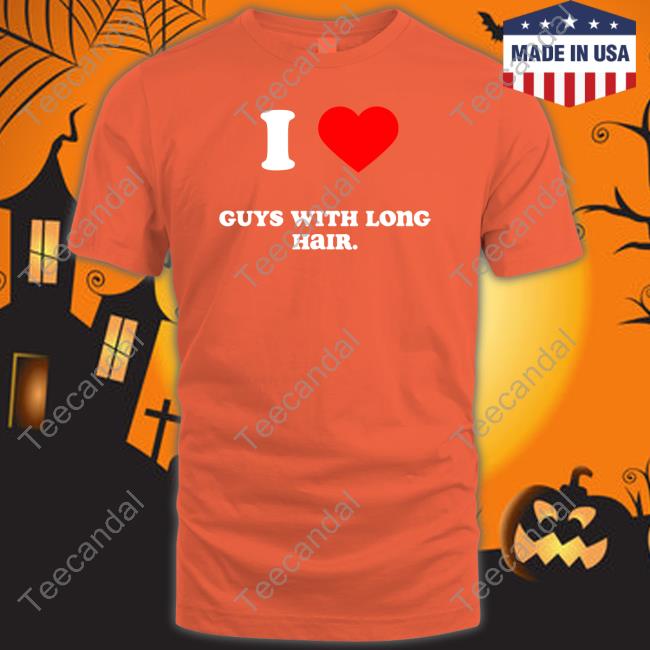 Ataisia I Love Guys With Long Hair Tee Ataisia I Love Guys With Long Hair Tee