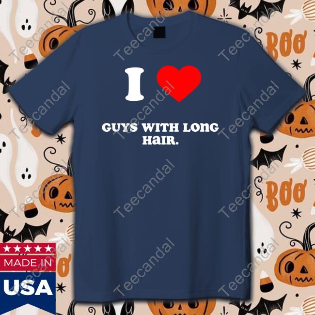 Ataisia I Love Guys With Long Hair Tee Ataisia I Love Guys With Long Hair Tee