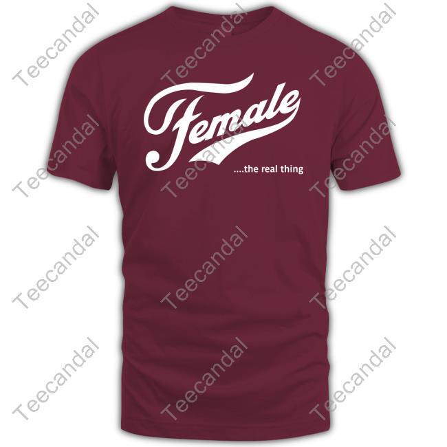 Female The Real Thing Hoodie Sweatshirt Female The Real Thing Hoodie Sweatshirt