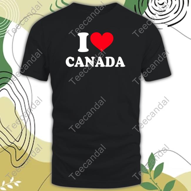 Shirts That Go Hard Elon Musk Wears I Love Canada Sweatshirt Shirts That Go Hard Elon Musk Wears I Love Canada Sweatshirt