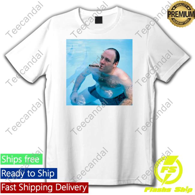 Sopranos Tony Soprano Pool Cigar T Shirt Sopranos Tony Soprano Pool Cigar T Shirt