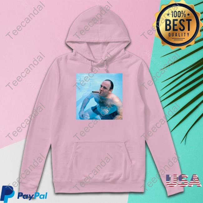 Sopranos Tony Soprano Pool Cigar T Shirt Sopranos Tony Soprano Pool Cigar T Shirt