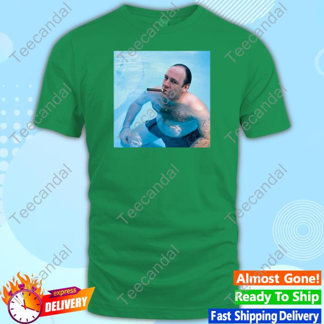 Sopranos Tony Soprano Pool Cigar T Shirt Sopranos Tony Soprano Pool Cigar T Shirt
