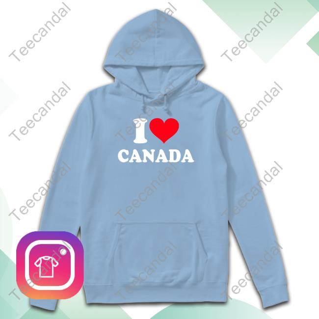 Shirts That Go Hard Elon Musk Wears I Love Canada Sweatshirt Shirts That Go Hard Elon Musk Wears I Love Canada Sweatshirt