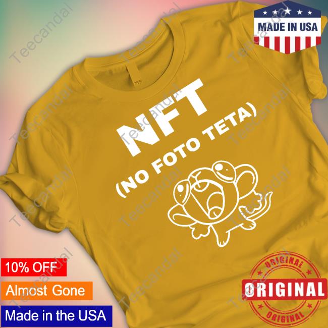 Official Nft No Foto Teta Hoodie Official Nft No Foto Teta Hoodie