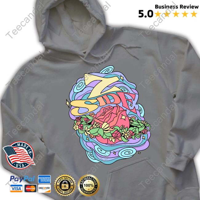 Z Side Rose Planet T-Shirt Z Side Rose Planet T-Shirt