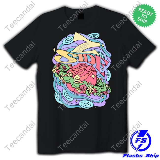 Z Side Rose Planet T-Shirt Z Side Rose Planet T-Shirt