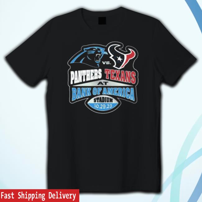 Official Carolina Panthers Vs Houston Texans At Bank Of America Stadium October 29, 2023 Classic Shirt Official Carolina Panthers Vs Houston Texans At Bank Of America Stadium October 29, 2023 Classic Shirt