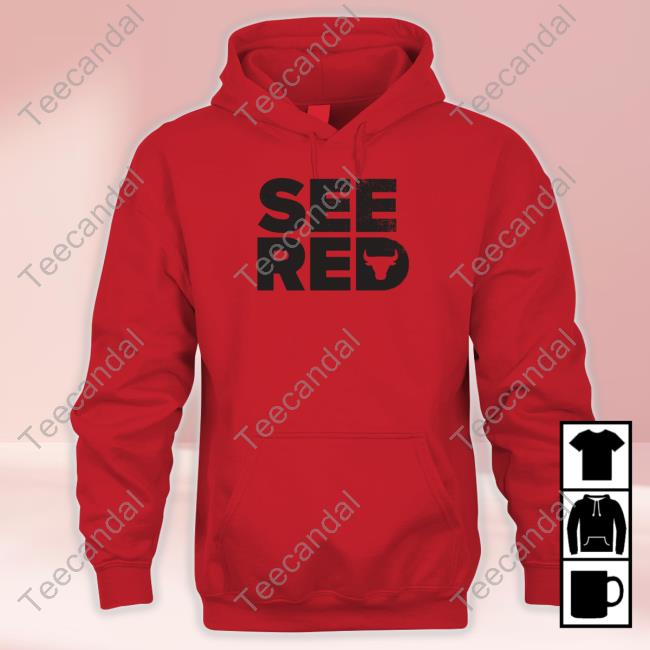 Chicago Bulls See Red Spine Hit Tee Shirt Chicago Bulls See Red Spine Hit Tee Shirt