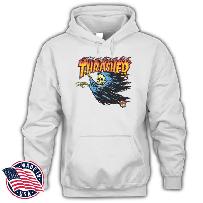 Socalskateshop Santa Cruz X Thrasher O'brien Reaper Heavyweight Sweatshirt Socalskateshop Santa Cruz X Thrasher O'brien Reaper Heavyweight Sweatshirt