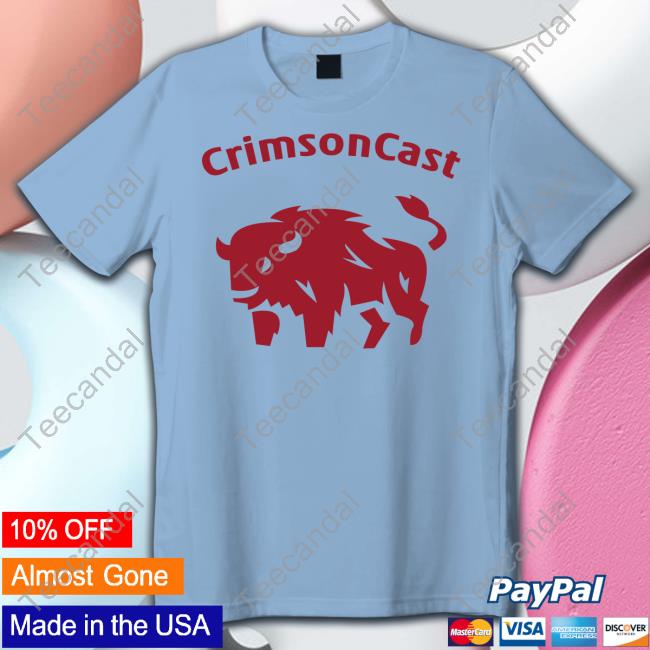Official CrimsonCast Official Shirt Official CrimsonCast Official Shirt