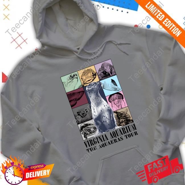 Official Virginia Aquarium Merch Virginia Aquarium The Aquaeras Tour Hoodie Official Virginia Aquarium Merch Virginia Aquarium The Aquaeras Tour Hoodie