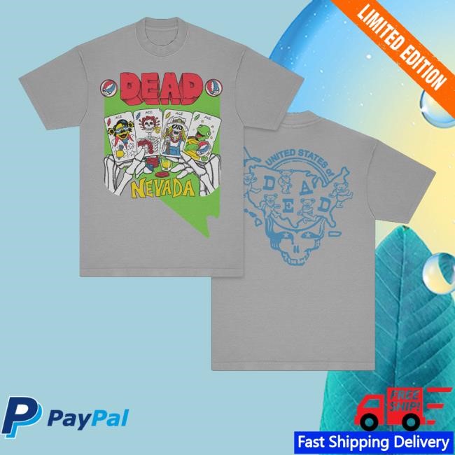 Grateful Dead Merch Nevada United States Of Dead New Shirt Grateful Dead Merch Nevada United States Of Dead New Shirt