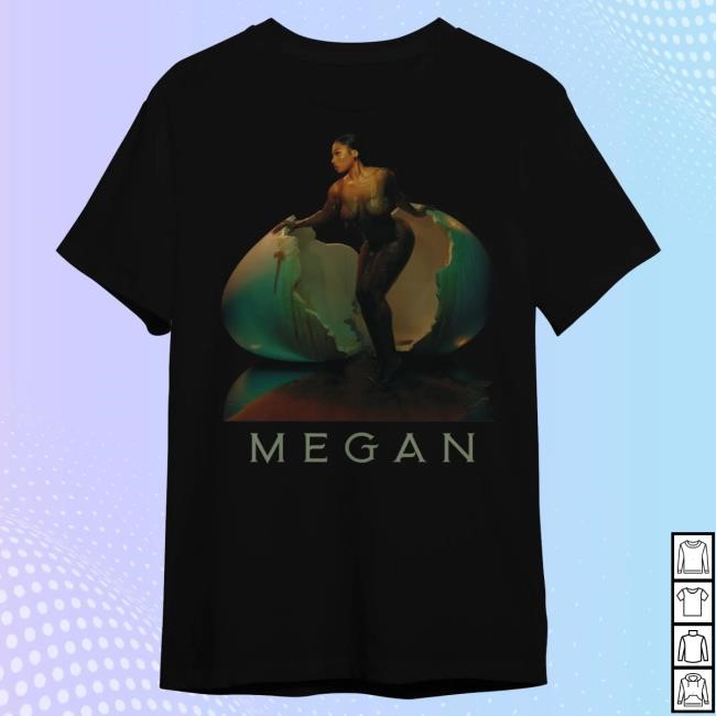 Trending Megan Thee Stallion Merch Megan Egg Tee Shirt Trending Megan Thee Stallion Merch Megan Egg Tee Shirt