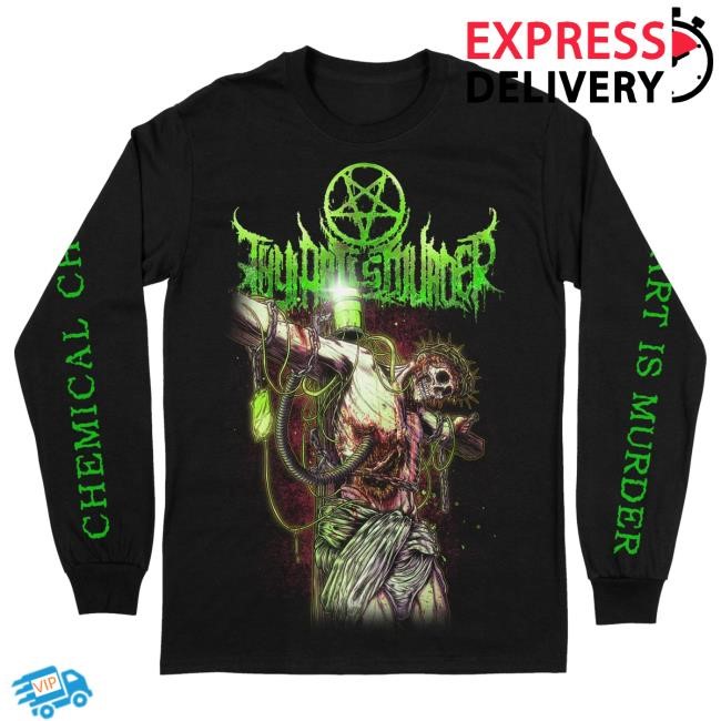 Official Indiemerchstore Merch Thy Art Is Murder Chemical Christ Longsleeve Shirt Official Indiemerchstore Merch Thy Art Is Murder Chemical Christ Longsleeve Shirt