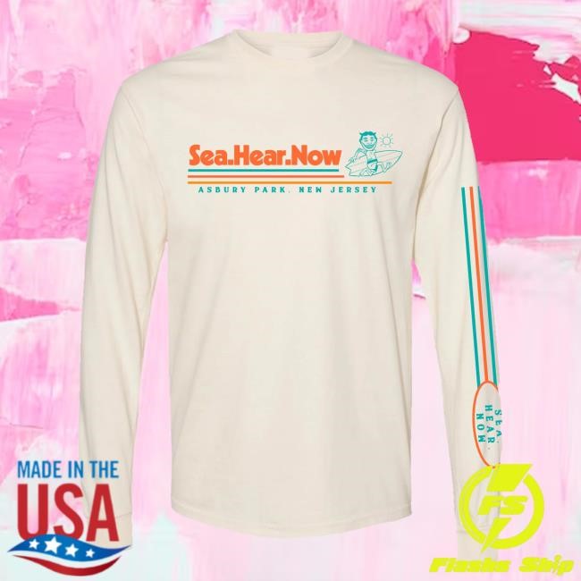Seahearnow Festival Merch Tillie Stripes Lineup Hoodie Seahearnow Festival Merch Tillie Stripes Lineup Hoodie