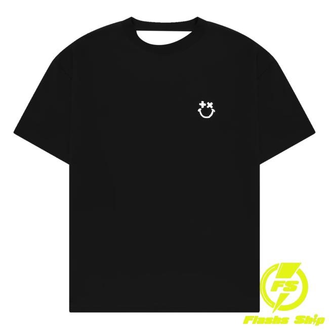 Official Martin Garrix Merch Shop Smile T-Shirt Black Funny Shirt Official Martin Garrix Merch Shop Smile T-Shirt Black Funny Shirt