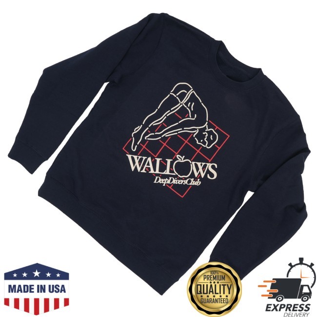 Official Wallows Merch Divers Club Funny Shirt - Teecandal