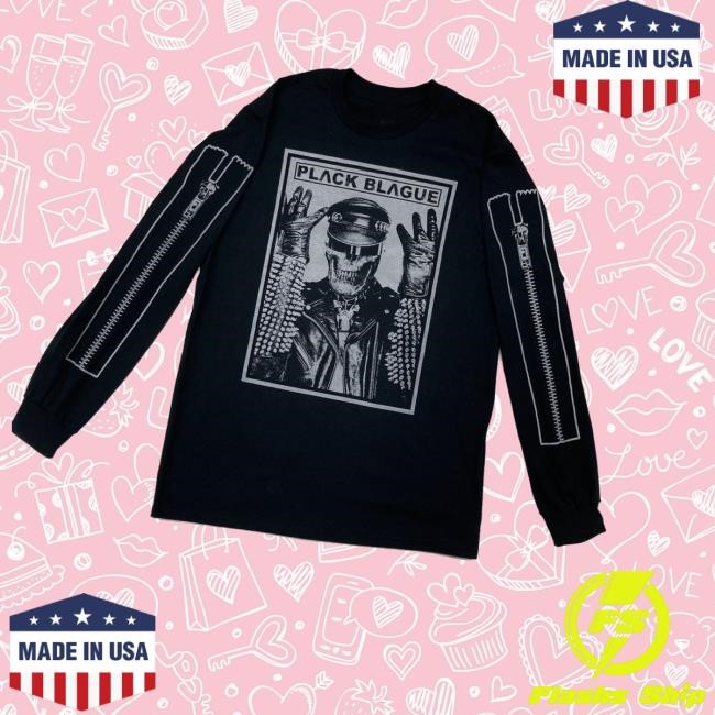 Plackblague Merch Store Shop Skull Blague Tee Shirt - Teecandal
