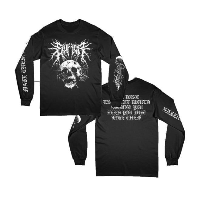 Imprint Merch Store Shop Make Them Suffer World Around You T-Shirt - Teecandal