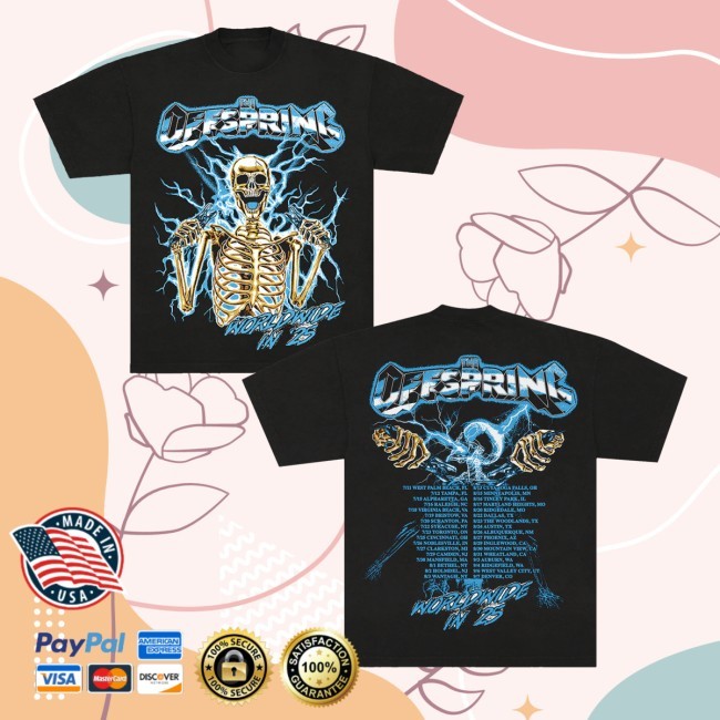 Spark Plug Skeleton 2025 Tour Shirt - Teecandal