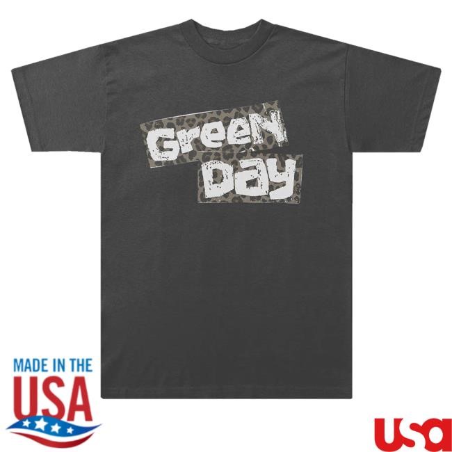 Official Greenday Merch Shop Store Cheetah Logo Tank Top - Teecandal