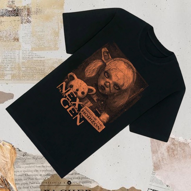 Official Bmth Merch Post Human Nex Gen Black Crewneck Sweatshirt - Teecandal