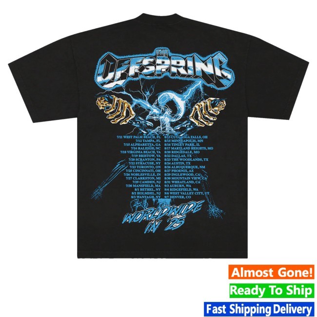 Spark Plug Skeleton 2025 Tour Shirt - Teecandal