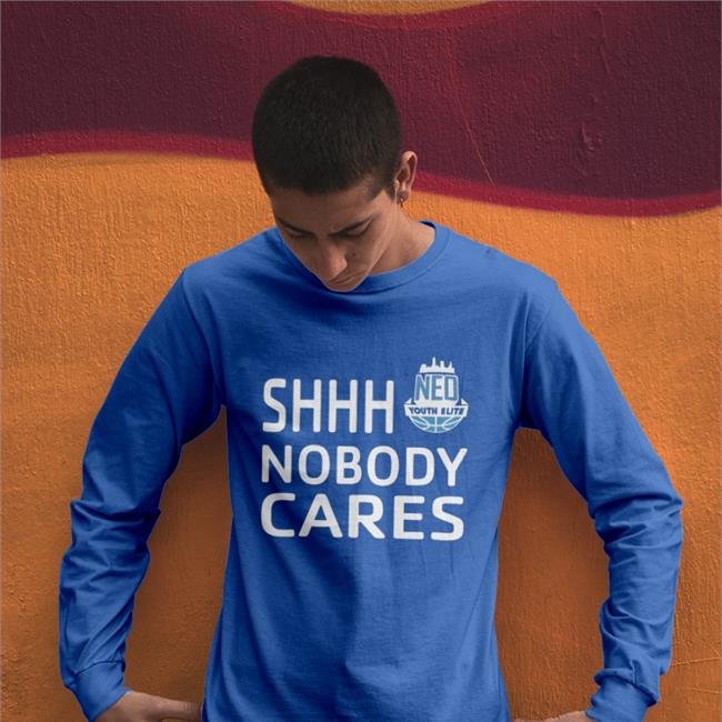 Shhh Nobody Cares Neo Youth Elite Tee Sonny Johnson