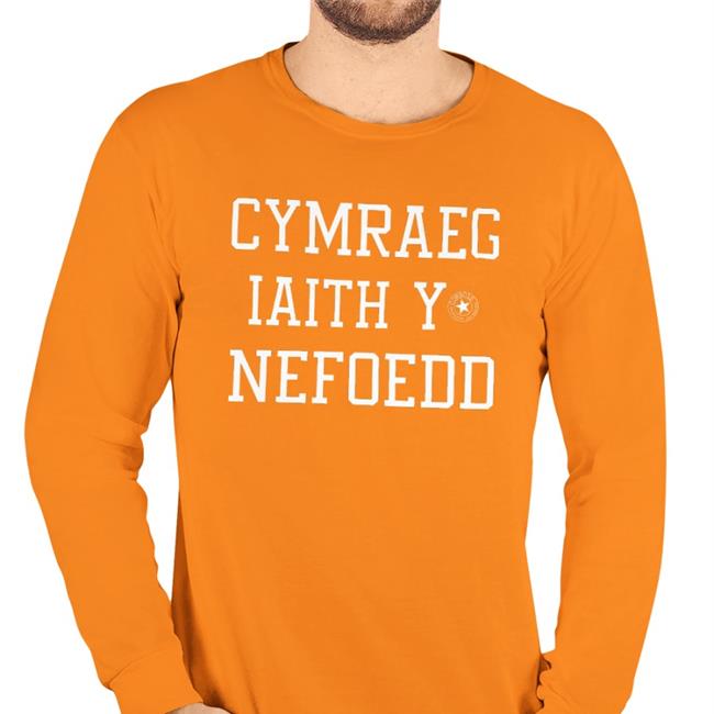 Cymraeg Iaith Y Nefoedd New Shirt