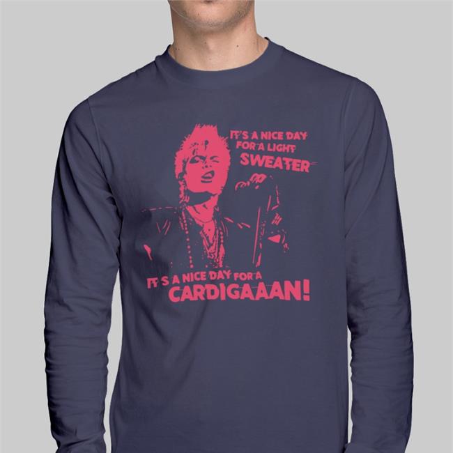 Kelly Turnbull It's A Nice Day For A Light Sweater Cardigaaaaaaan Tee
