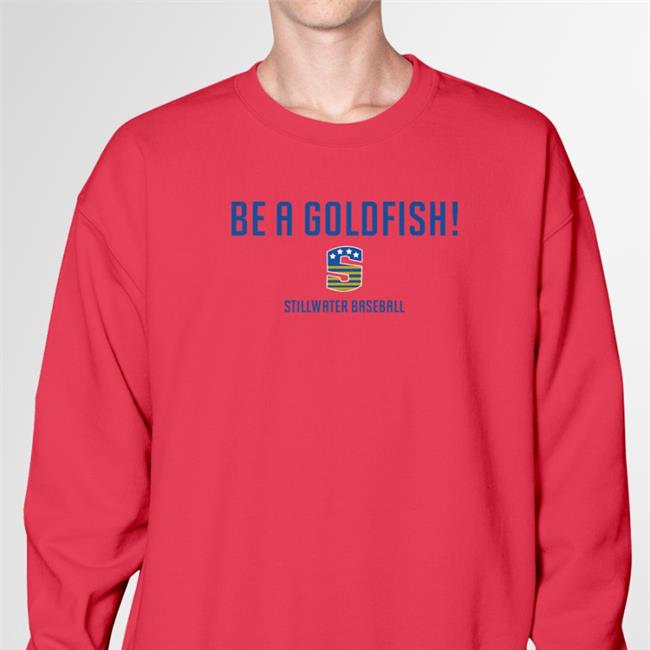 Be A Goldfish Stillwater Baseball Hoodie Sweatshirt