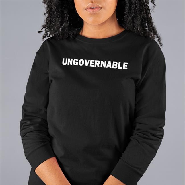 Luke Rudkowski Can't Be Ruled Ungovernable Shirt Wearechange Merch