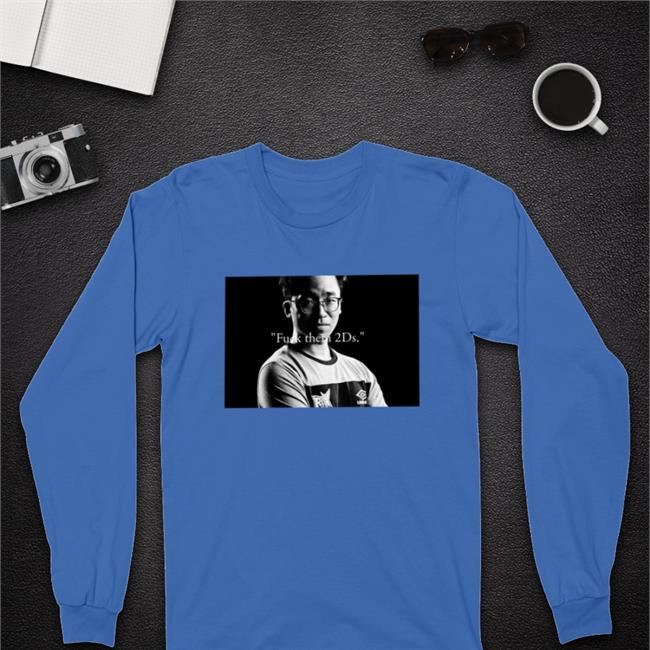 Landon D Fuck Them 2Ds Sweatshirt White