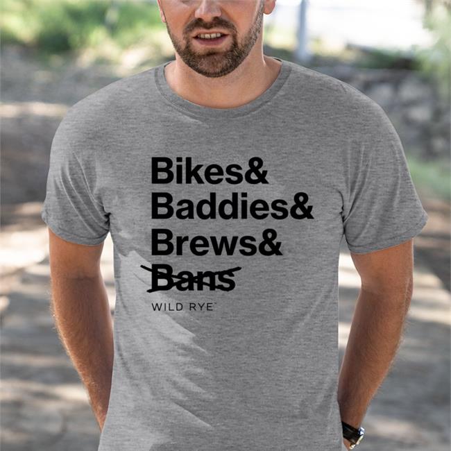 Bikes Baddies Brews And No Bans Hoodie Wild Rye