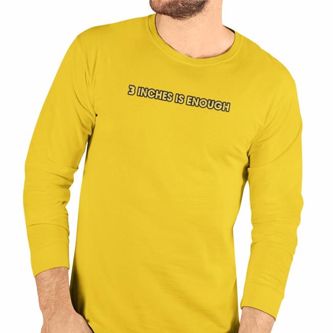 Lucca International Merch 3 Inches Is Enough Hoodie